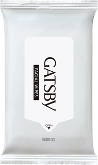 GATSBY Facial Wipes pack