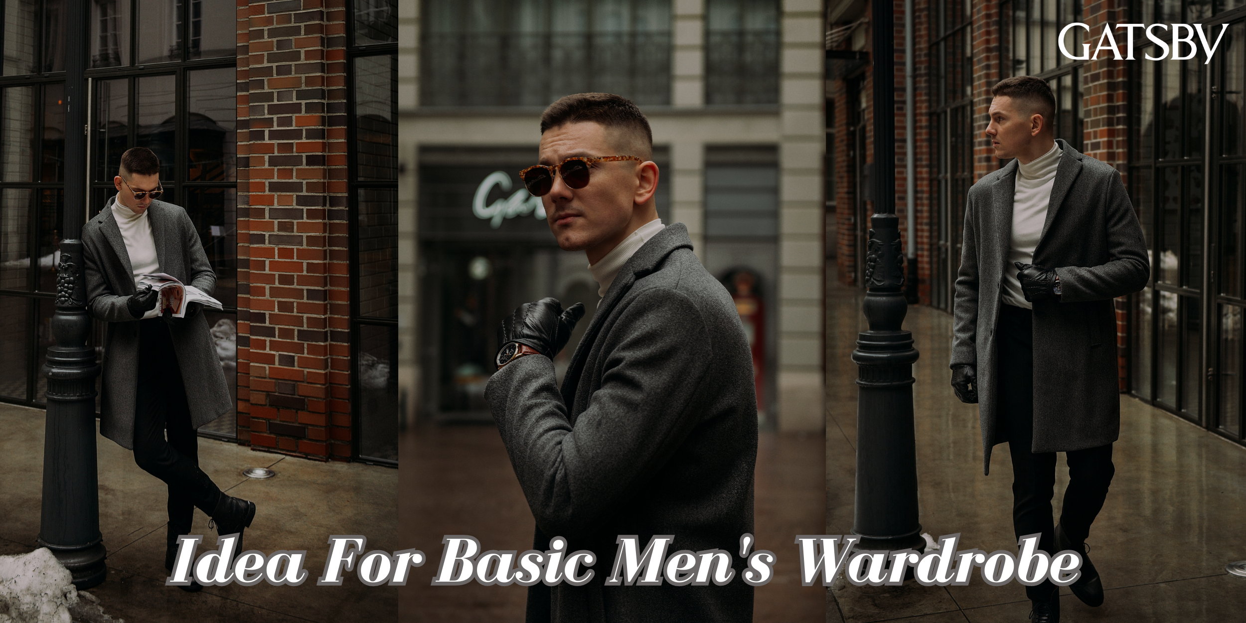 idea for basic men's wardrobe