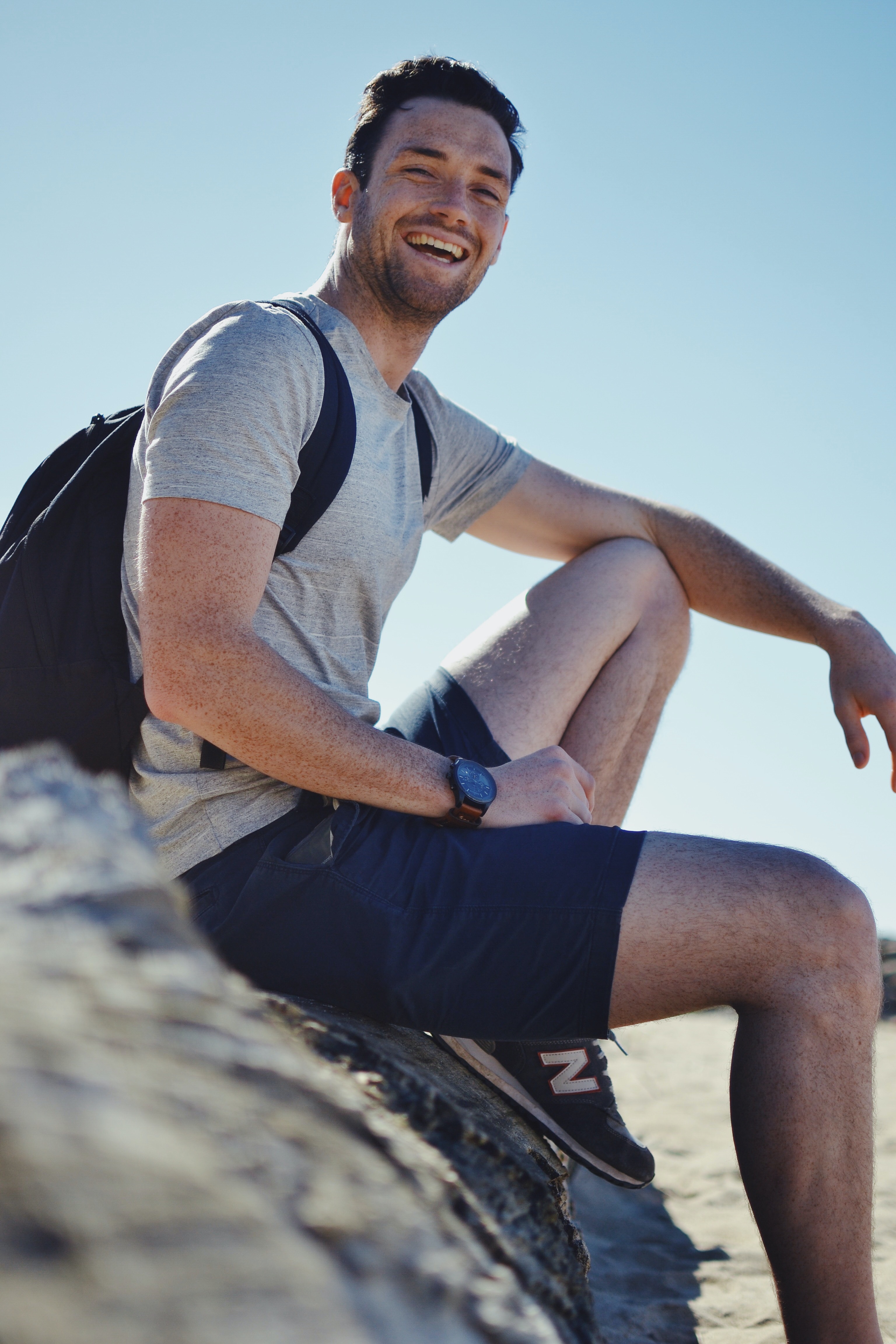 The Basic Combo of t-shirt and shorts